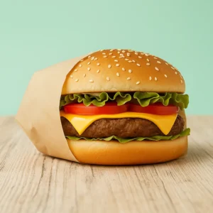 Kraft Burger Sleeve