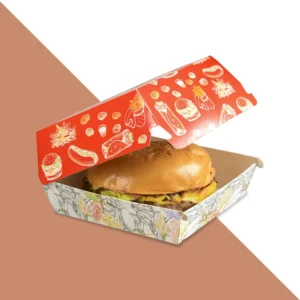 Paper Burger Boxes