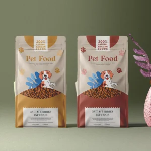 Custom Printed Pet Food Packaging