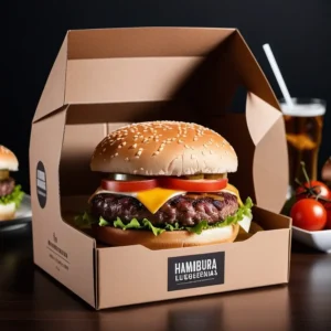 Tall Burger Boxes
