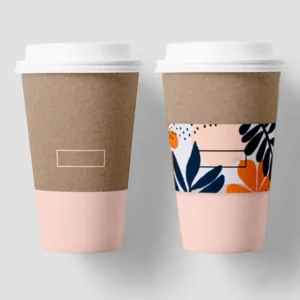 Printed Coffee Cup Sleeves